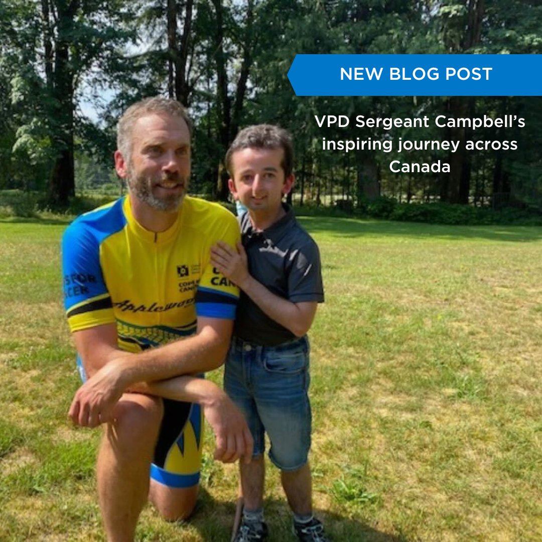 Embark on an inspiring journey with @VancouverPD Sergeant Campbell as he cycles across Canada, spreading awareness & raising funds for a cause close to his heart. Join us in supporting his endeavor & read all about it in our latest blog post! vancouverpolicefoundation.org/2024/04/vpd-se…