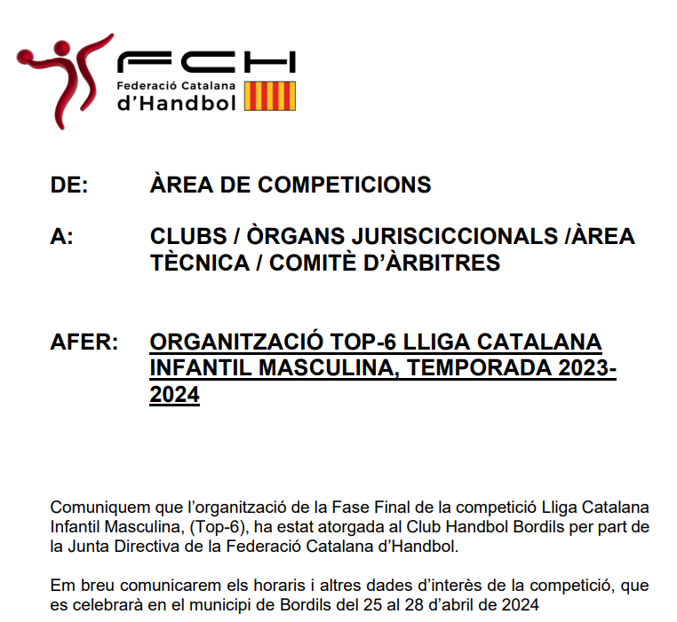 handbolbordils's tweet photo. Del 25 al 28 abril viurem el millor handbol formatiu organitzant #Top6Cat (infantil) i Sectors del Campionat Espanya (juvenil)

Agraïm molt sincerament a les famílies i col·laboradors/es, la seva contínua aportació i ajudar-nos a envalentir a aquestes "aventures"
#laforçadunpoble https://t.co/VUbPsKkrct