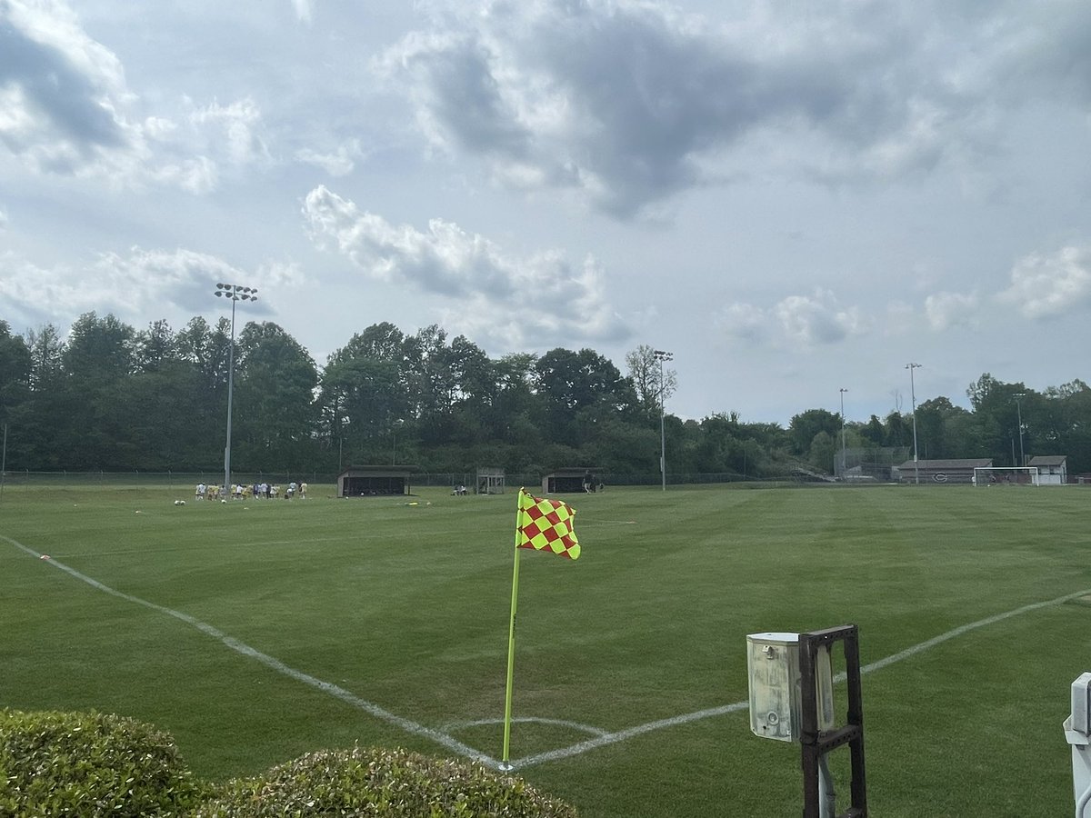 The middle school soccer complex looking good! We are 45 minutes away from an all Collierville boys’ soccer region semifinal match. The CMS Dragons and WCMS Dragons set to battle at 4:30pm. Winner gets Arlington/Houston for the Regional title next week. #GoDragonsGo