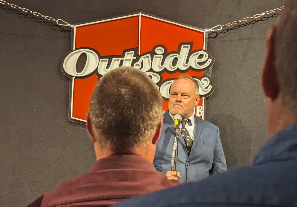 Saw Jack Dee trying out new material at Outside The Box in New Malden ahead of a major tour in the autumn. Not all his gags landed but his timing and presentation is superb