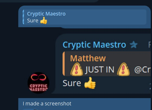 #SHAVEMAESTRO CHALLENGE IS HERE!

<a href="/Cryptic_Maestro/">Cryptic_Maestro</a> will shave his head live in our VC if you guys will help us to reach 10M MC!!!

<a href="/MrKillerByte/">MR KillerByte</a> <a href="/littlemustacho/">Little Mustacho 🐕</a> <a href="/realdogen/">Dōgen</a> <a href="/EllenQueenNFT/">ΞLLΞN Official</a> <a href="/MarchandCorne/">Corné Marchand</a> <a href="/DidiKrypto/">Didi Random</a> <a href="/mertcanerm/">Mert Caner</a> <a href="/Badr_Houdoe/">Badr Houdoe</a> <a href="/mushmoonz/">moonpie666</a> <a href="/EricCryptoman/">Eric Cryptoman</a>
