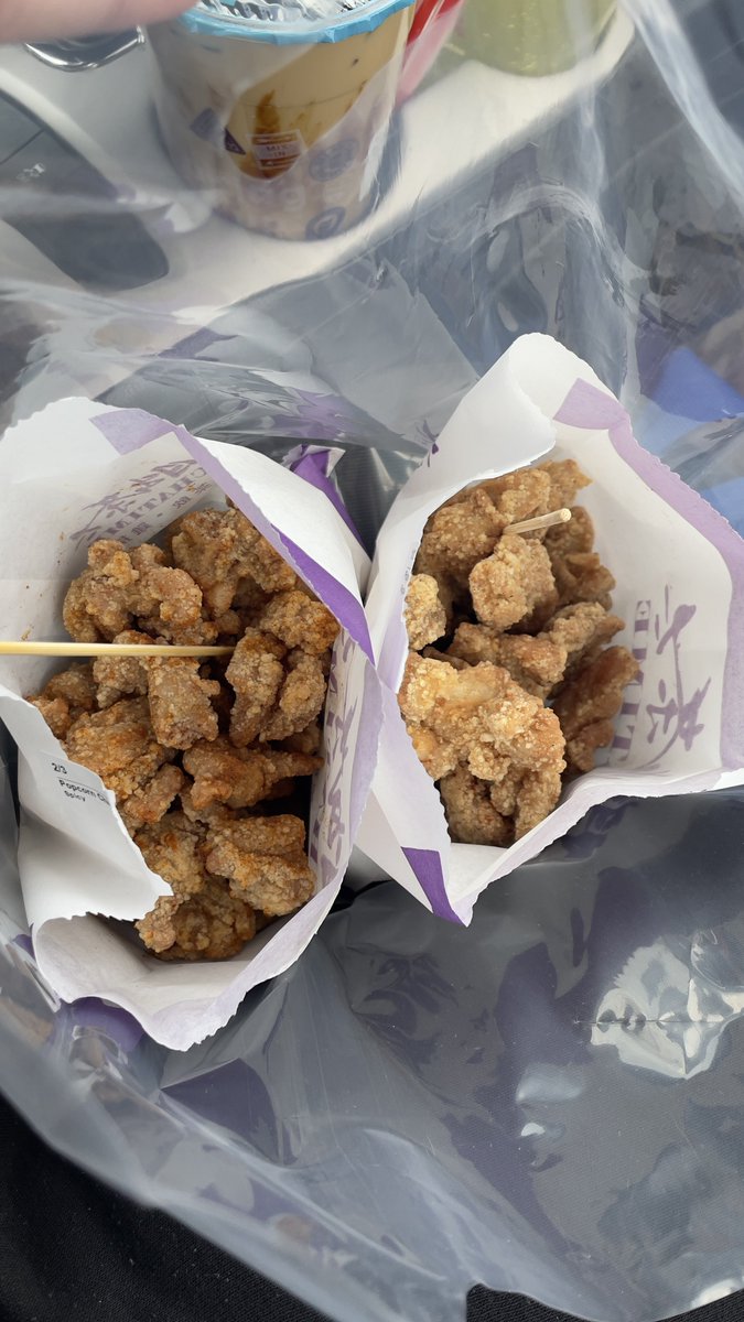 Chatime's popcorn chicken is 🫶🏼
