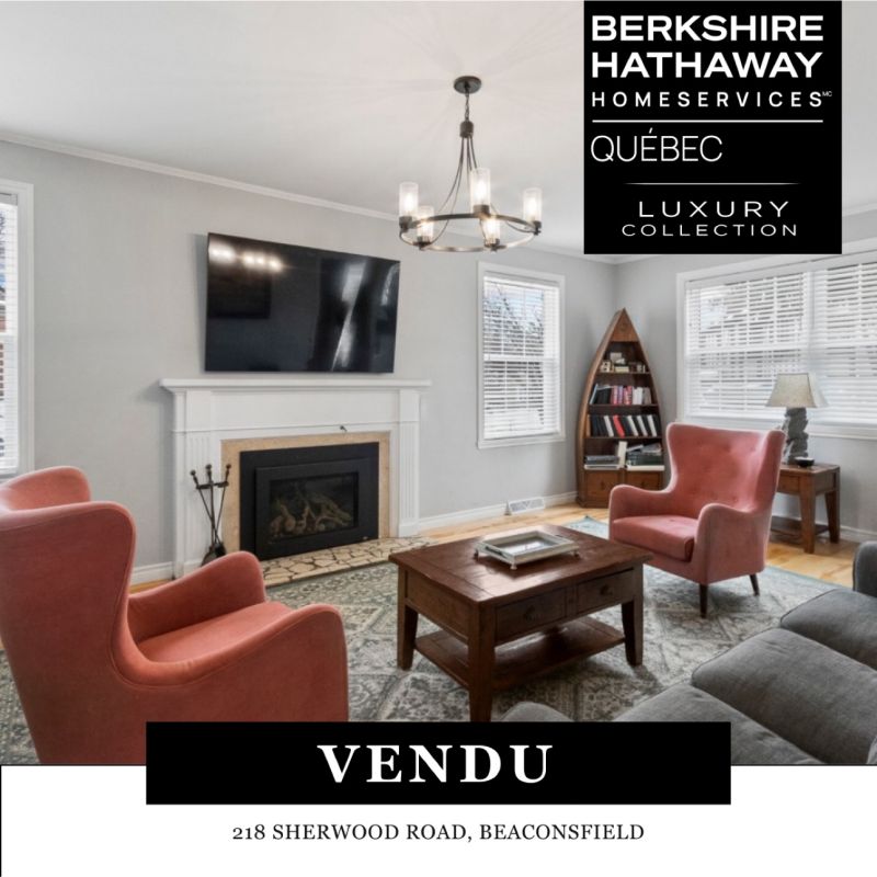 #JustSold #SoldProperty #BerkshireHathaway  
#Foreveragent #ForeverBrand #BerkshireHathawayHomeServices #BHHS #BHHSQuebec #Montreal #Quebec #RealEstate #MontrealProperty #MontrealRealEstate #MontrealListing  #Luxury #LuxuryRealEstate #Immobilier #ImmobilierMontreal