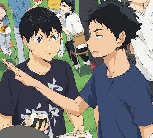 furudate not making kageyama and akaashi close friends is my roman empire 🥲