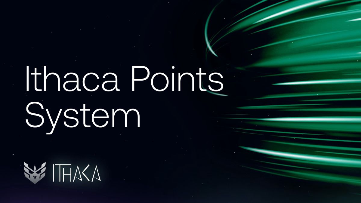 Discover how to earn Points with @IthacaProtocol and get additional benefits as an early adopter. 🔺 Start here: app.ithacaprotocol.io/points/referral 🧵