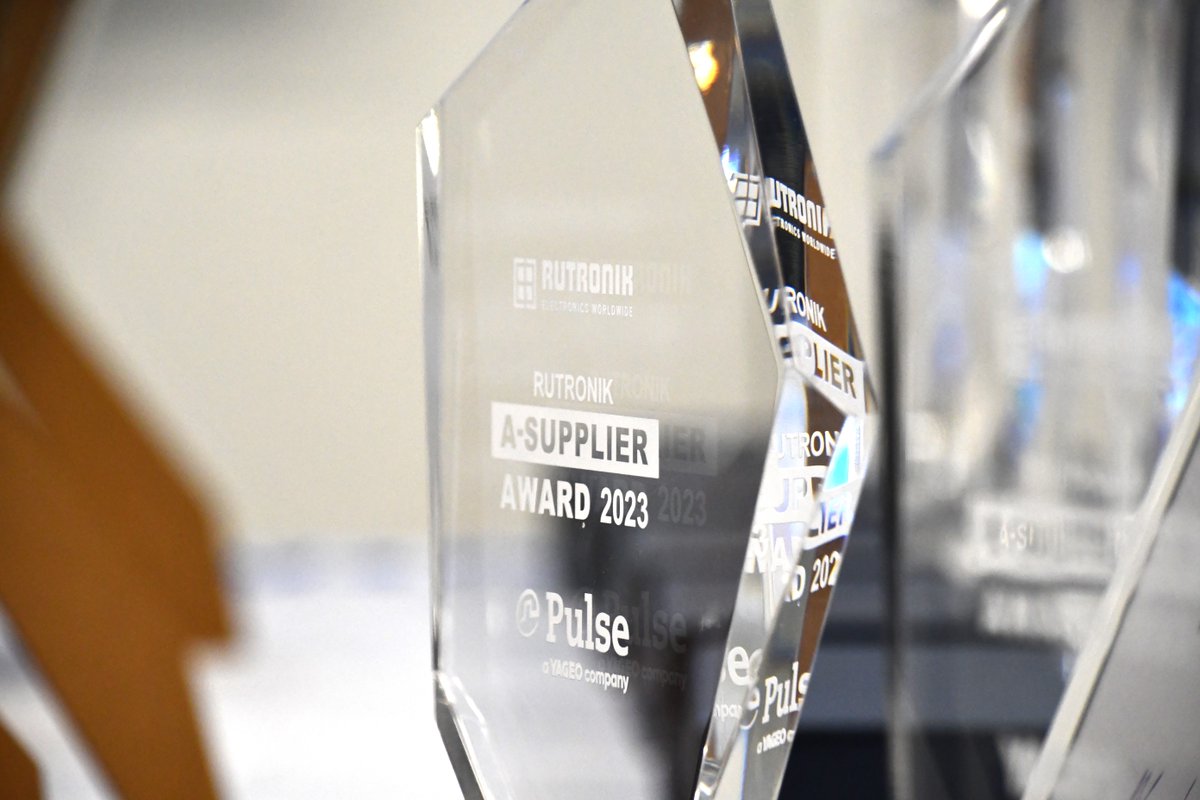 KEMETCapacitors's tweet photo. We are proud to announce that YAGEO Group received the prestigious Qualified A-Supplier Award from @Rutronik. It is a result of the hard work &amp; dedication of our team, as well as the superior quality of our products. Together, we remain committed to elevating industry standards. https://t.co/pcev5HHzPQ