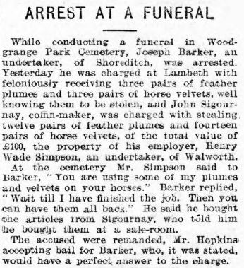 🚨 NEW POST: You’ve heard of the movie “Death at a Funeral,” but what about “Arrest at a Funeral?” ⚰️ 🪦 #HistoryBlog  
secondglancehistory.com/clip-of-the-we…