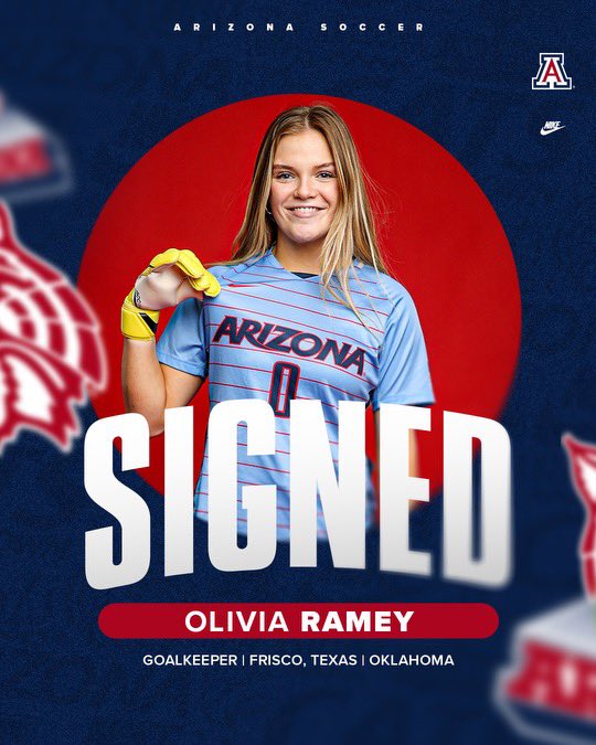𝐒𝐈𝐆𝐍𝐄𝐃 ✍️ Can’t wait to have Olivia join the squad! And Wildcats, help us wish her a very happy birthday 🥳 #BearDown