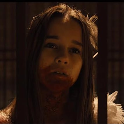 D3V4NSS's tweet photo. Coming out the gate doing a musical movie with a brittish accent and a gory horror with an American accent as an 11 year old Irish child is actually crazy. https://t.co/K7sasfzD9n