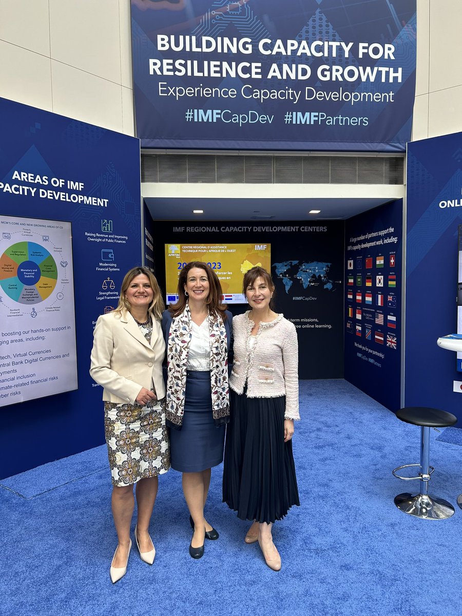 demetcabbar's tweet photo. Capacity Development is critical to achieving sustainable development and is serious business! However, with a fun and competent team like this one all the hard work pays off @MartinCaudron @imfcapdev @IMFNews #SpringMeetings2024 https://t.co/A415MFeMmu