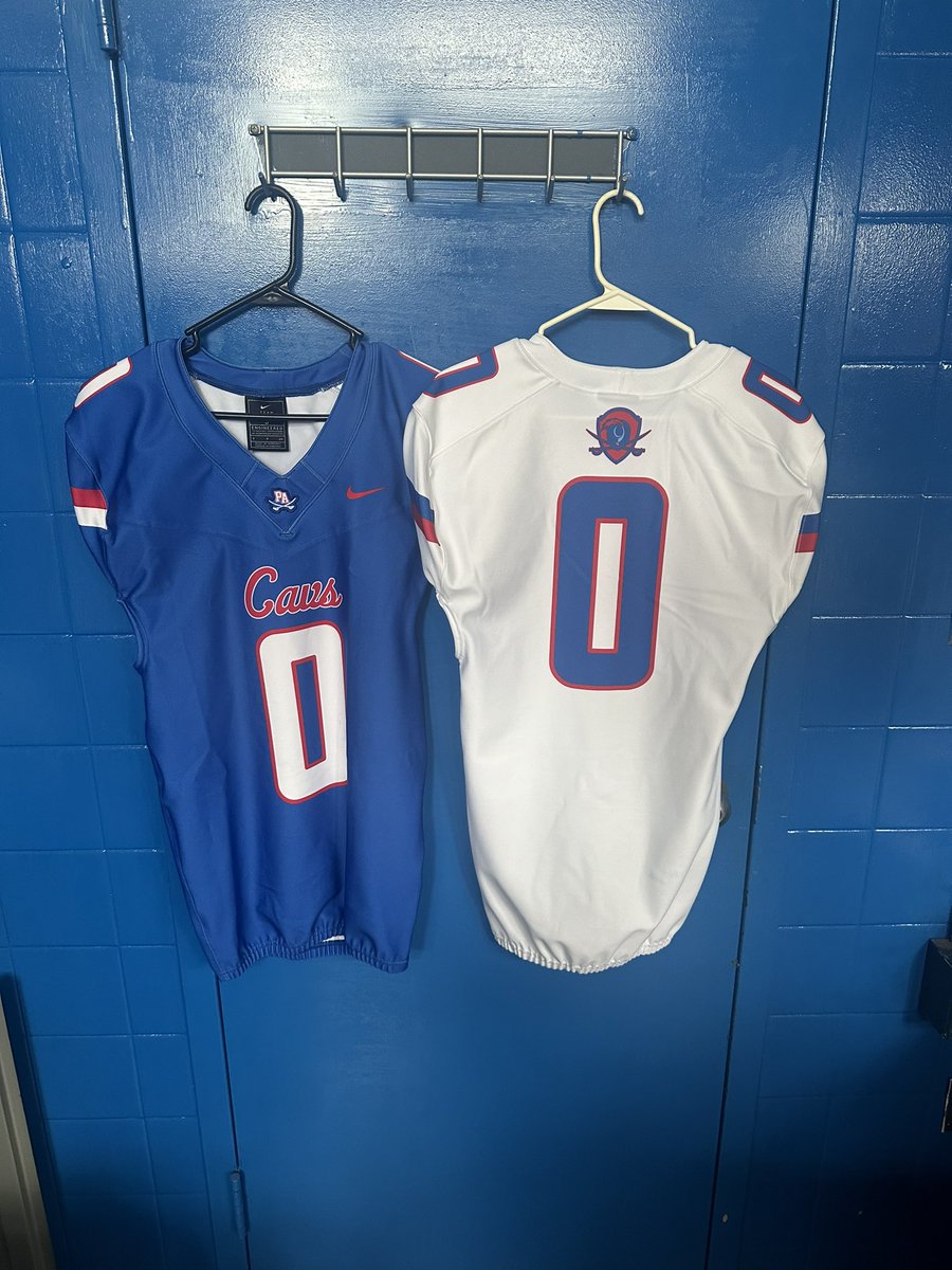 The NEW Whites are in and fresh off the press… Who’s going to be the 1st Agent 0 in @PA_CavsFootball history???