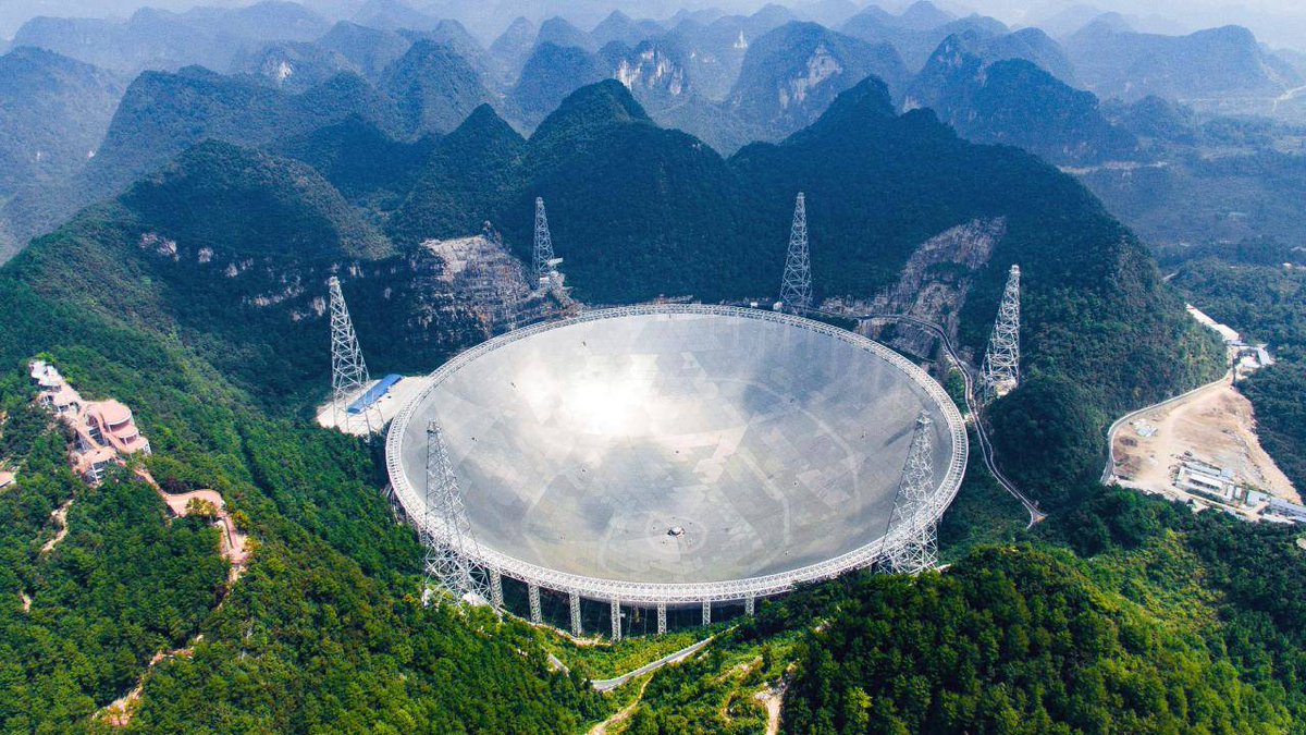 🔴 Çin'in dev radyo teleskobu 900'den fazla pulsar tespit etti: Çin'in Beşyüz Metre Aralıklı Küre Teleskobu'nun (FAST), 2016'da hizmete girmesinden bu yana 'pulsar' adı verilen, kendi etrafından hızla dönerek yüksek manyetizma yayan 900'den fazla nötron… birgun.net/haber/cin-in-d…