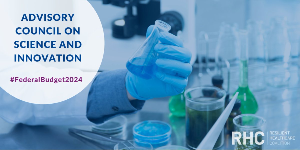 RHC applauds the creation of a multi-stakeholder Advisory Council on Science & Innovation!

As a Coalition, we know first-hand the power of bringing together diverse health leaders.

#FederalBudget2024 #RHCPillar3