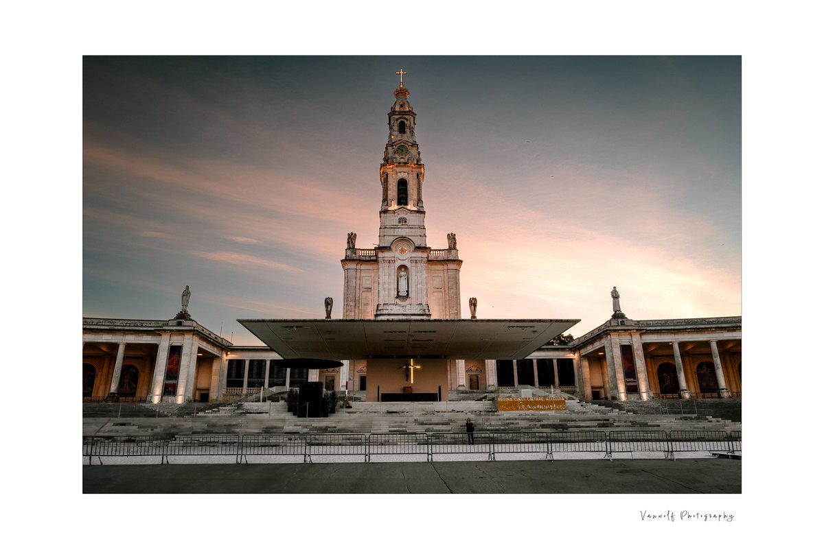 Last nights Camperstop. Fatima Portugal , quite a special place really.