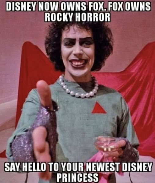 #RHPS #RockyHorror #WyrdWednesday #DisneyPrincess #TimCurry