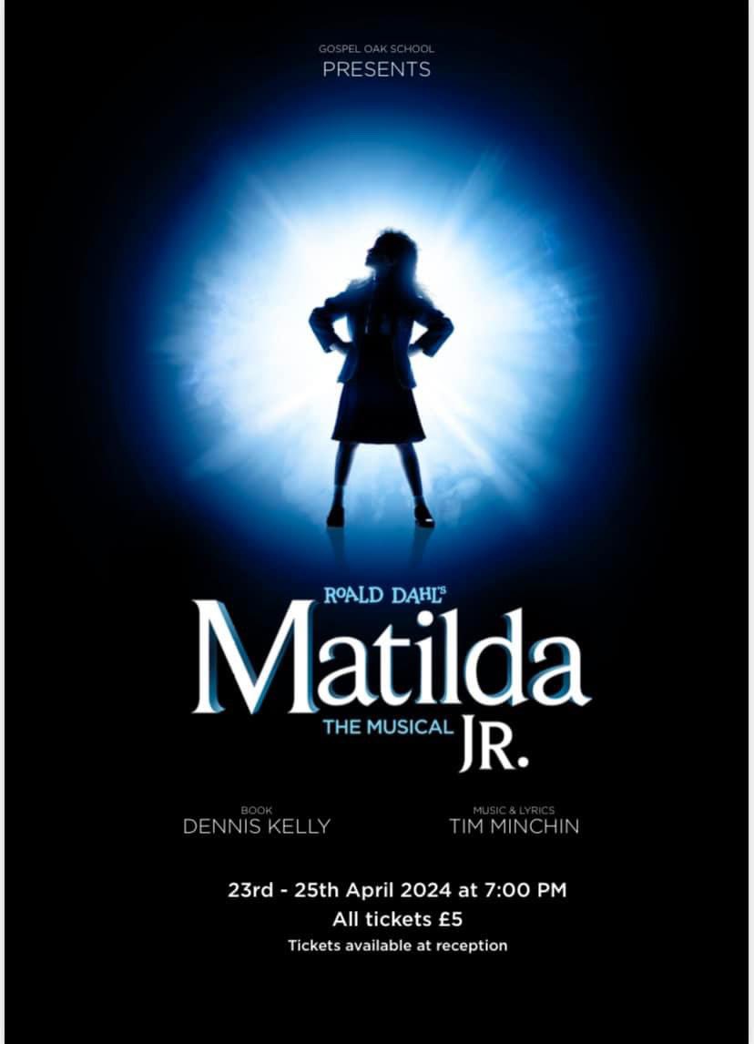 We still have a few tickets left for next week’s musical. The cast will also be visiting tutor groups next week to sell tickets. 

Please remember to bring your £5 in if you’d like a seat for the hottest show in town!

All tickets purchased will be entered into a prize draw