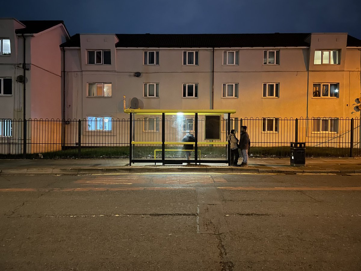 Upper Warwick Street, L8. The destination is the conduit for the journey said the woman to the man. Joyous glass number, central beam light spine like in the twilight. 9/10