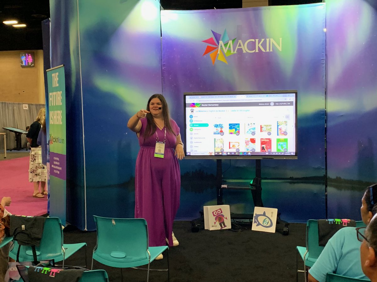 Let @atx_bookdragon point out the numerous benefits of trusting #MackinVIA for your digital resources! #txla24 #Booth1521