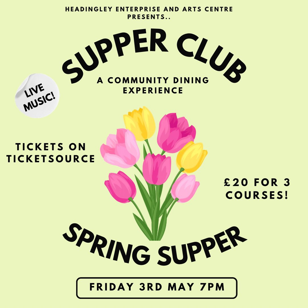 🥣 Supper Club is back! We welcome spring with open arms, honouring May-Day and all the festivities that come with the flowers blooming!🌷Our Head chef has an excellent menu planned, expect dishes that are fresh and bouncy - just like spring. Tickets at link in bio!