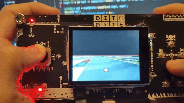 Dawson Pate created BitByte, a handheld console powered by Teensy 4.1 with scripting to create games. It's currently live on Kickstarter. Article by @IShJR pjrc.com/bitbyte-handhe… Kickstarter kickstarter.com/projects/74001…