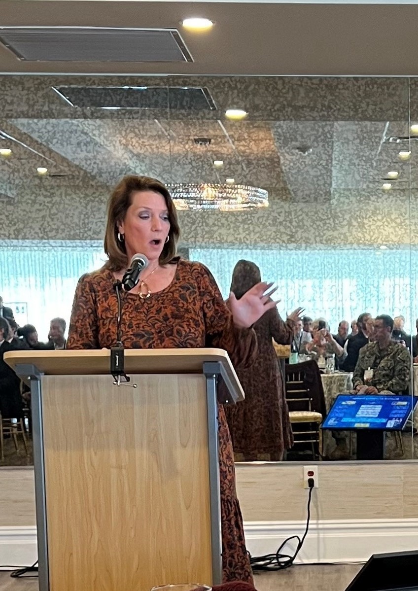 Over 200 UTIC members gathered for our biannual Industry Day to meet & network with industry leaders in the defense-tech space. Key insights were provided by @NUWCNewport  leaders - Technical Director Marie Bussiere & Commanding Officer CAPT Chad Hennings.