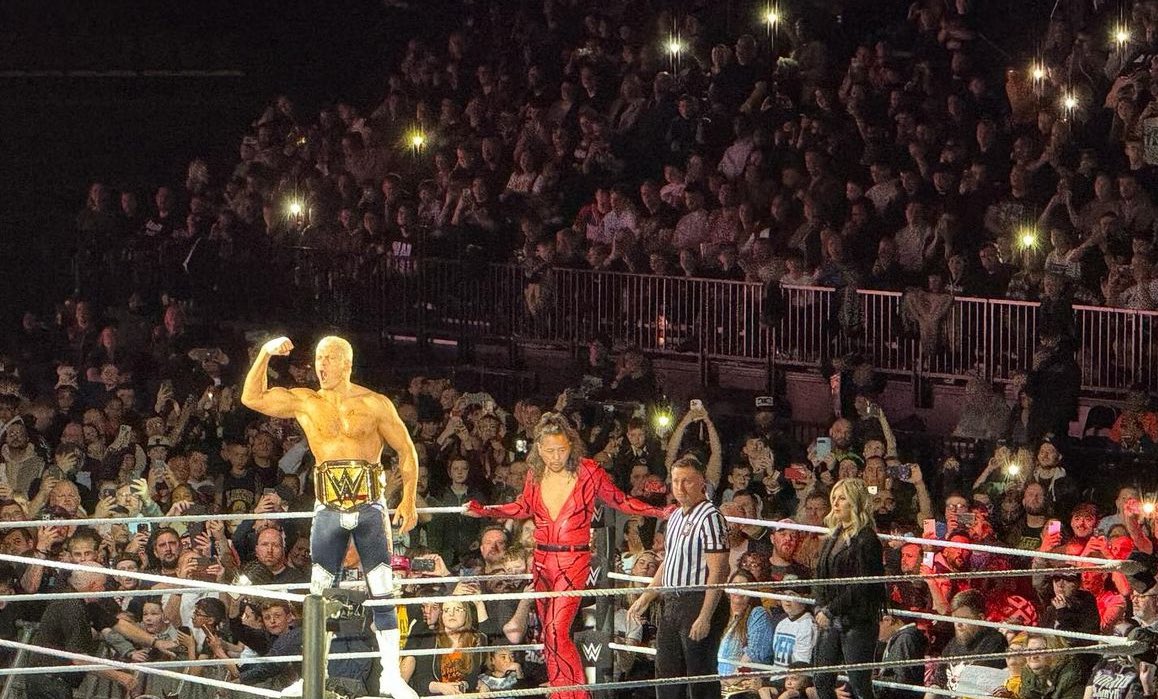Cody Rhodes is defending his WWE Championship Vs Nakamura 👀 #WWEBirmingham