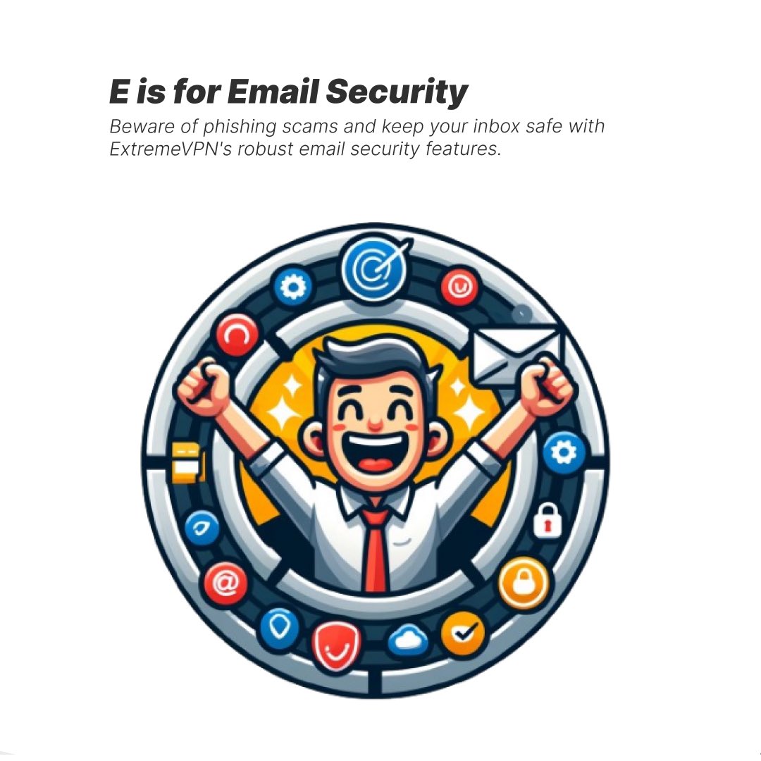 Elevate your Email Security game! * Don't fall for phishing scams - safeguard your inbox with ExtremeVPN's top-tier email security features.
#EmailSecurity #PhishingProtection #ExtremeVPN #CyberSafety #DigitalSecurity #StayProtected