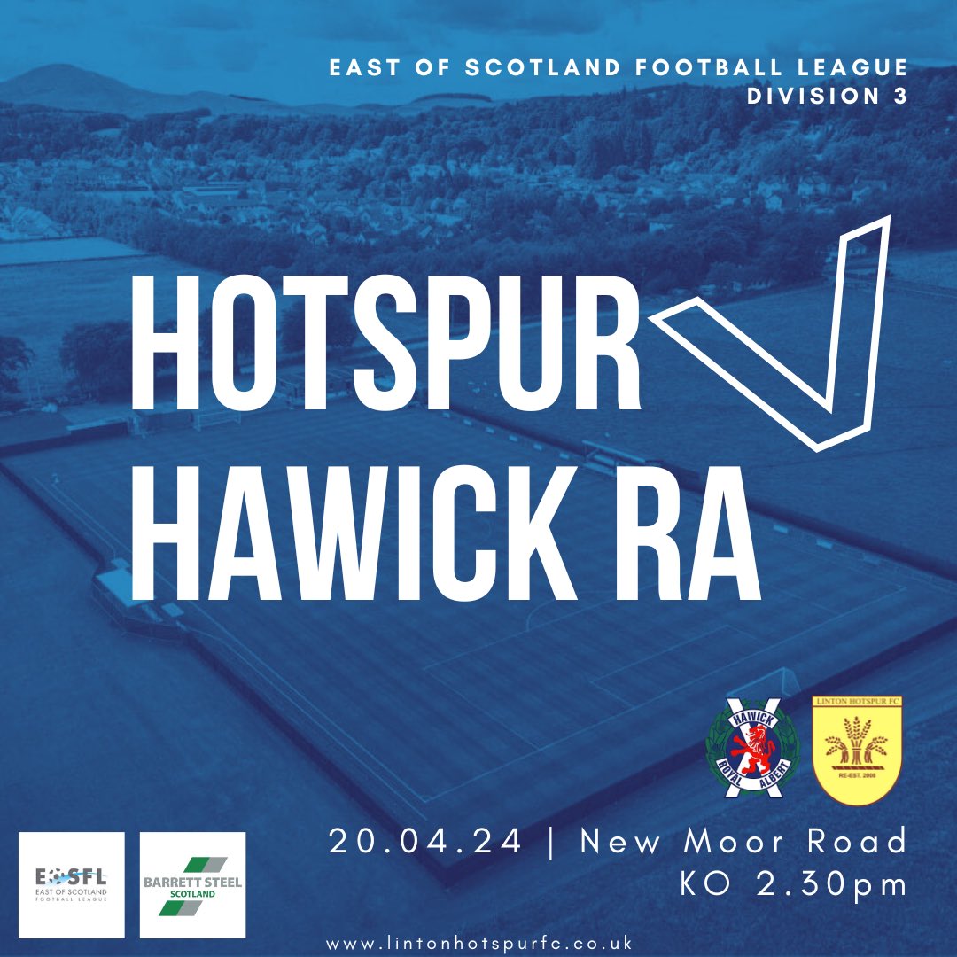 𝗕𝗮𝗰𝗸 𝗛𝗼𝗺𝗲 🏡 The Hotspurs return home on Saturday, as we welcome Hawick Royal Albert once again to New Moor Road! 🙌 As always, the boys would appreciate a few familiar faces on the touchline, get yourself along & cheer the lads on! If anything get yourself along for…