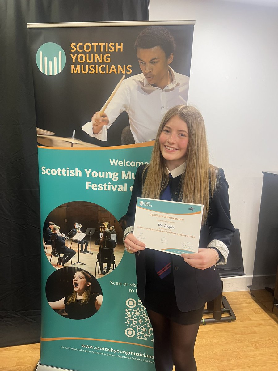 What a fabulous evening listening to our wonderful Beth perform at the Renfrewshire Young Musician of the Year Competition! We can’t wait to hear Beth perform again tomorrow night at our award ceremony✨