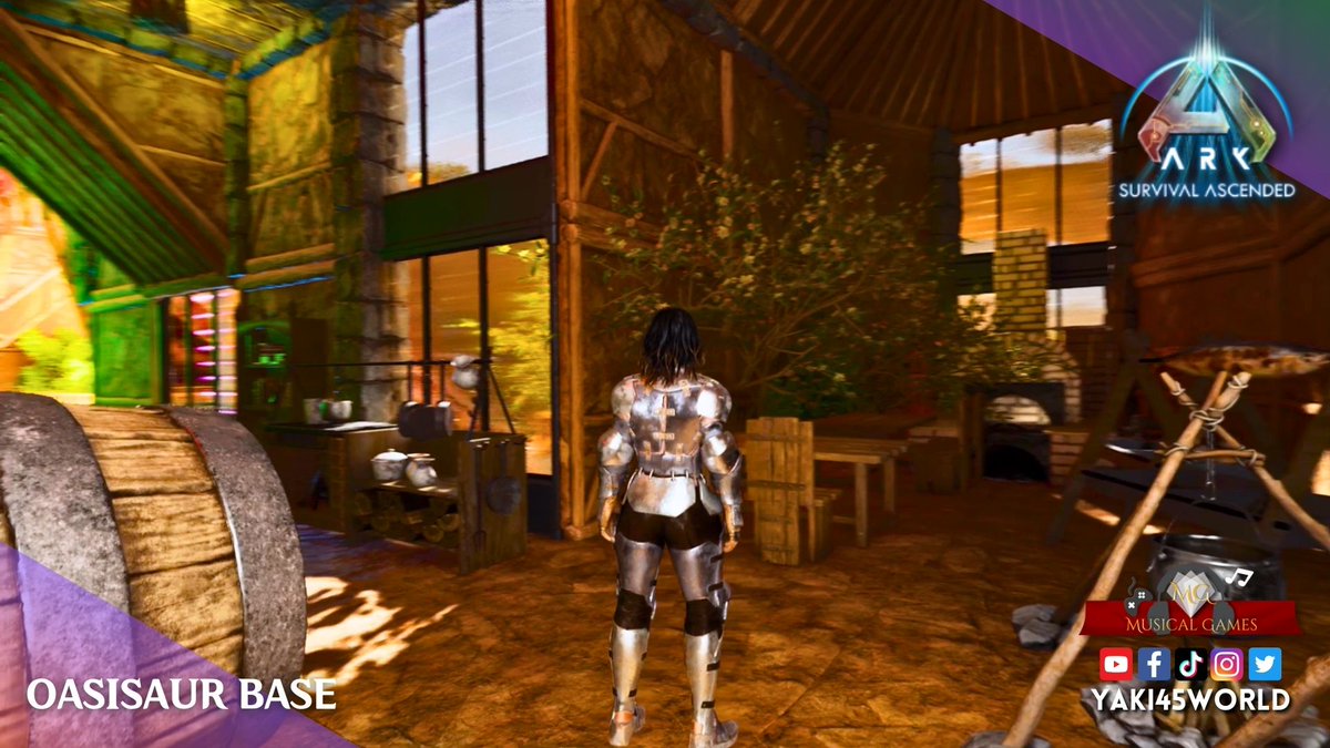 yaki45MG's tweet photo. Oasisaur Base interior, the new construction I made in Ark Asa, in the new Scorched Earth map
@survivetheark
If you want to build it, here's the video tutorial https://t.co/TbReI9sQ7y
#ARKPhotoMode #ARKfanart #ASA #ArkSurvivalAscended #ARK #arkbase #arkoasisaur #oasisaur https://t.co/jQ3sHfwKlO