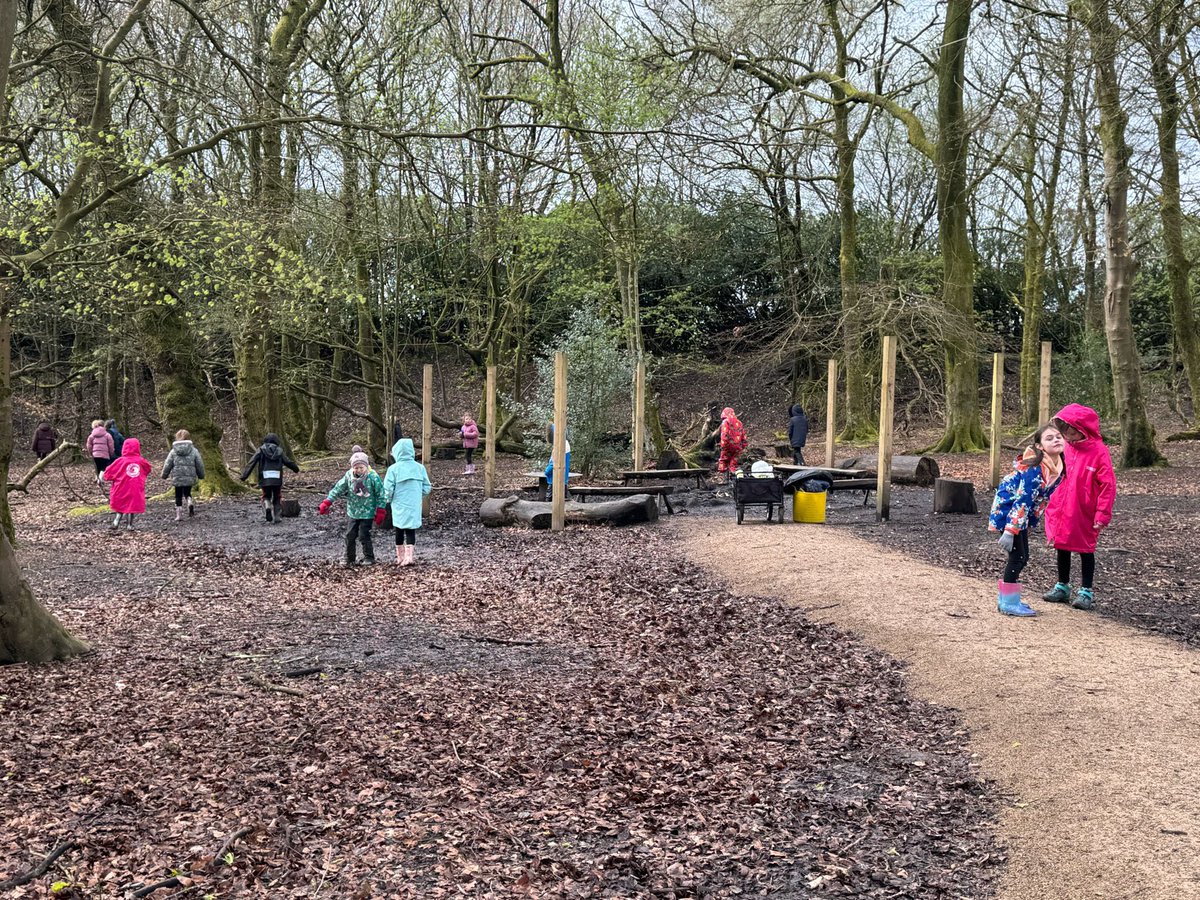 Year 2 loved hunting for mushrooms! #ForestSchool