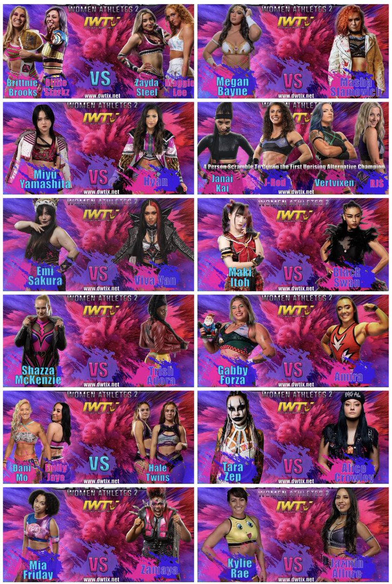 This @DWWrestling #Uprising card is STACKED! Easily the best women’s show of 2024 so far — it’s gonna be hard to beat the rest of the year too! #SoldOut This promotion has the best vibe in the indies!