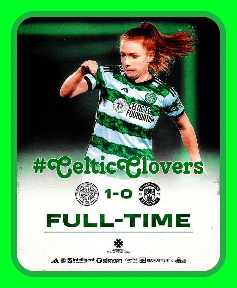 Three points takes us to the top of the league 🔝🙌

🟢1⃣-0⃣🟣
#CELHIB | #SWPL | #COYGIG | #CelticClovers 🍀 🍀