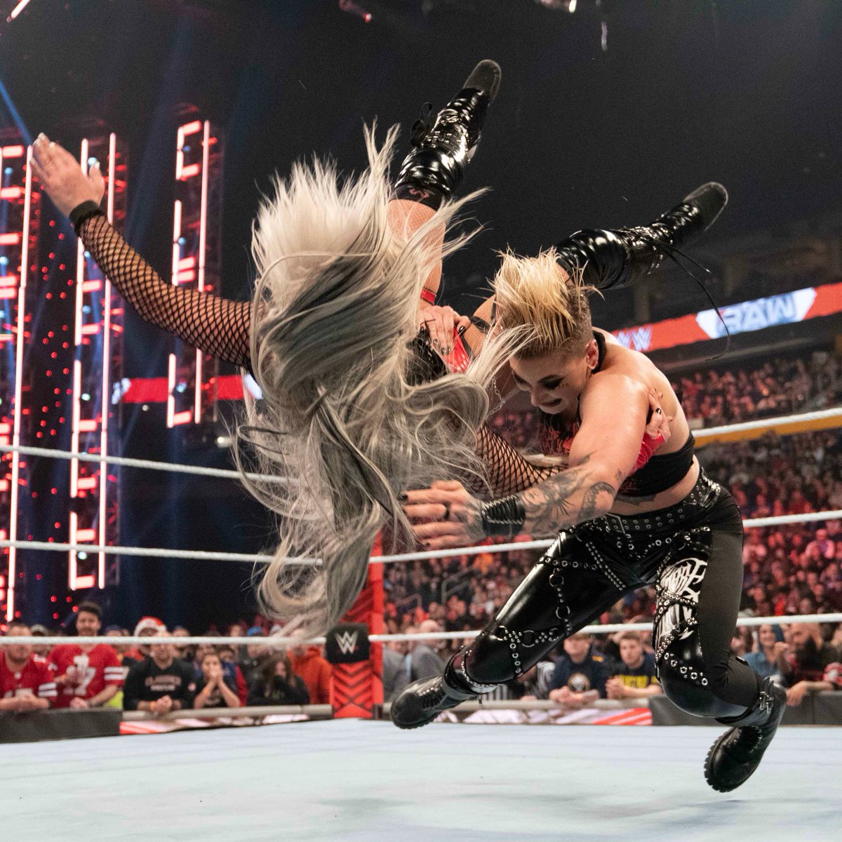 2 years ago, we saw the end of 'Liv 4 Brutality' when @RheaRipley_WWE viciously attacked @YaOnlyLivvOnce! #WWERaw