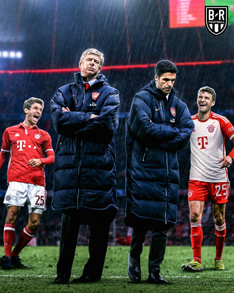 Bayern haunt Arsenal 𝐚𝐠𝐚𝐢𝐧 in the Champions League 👻