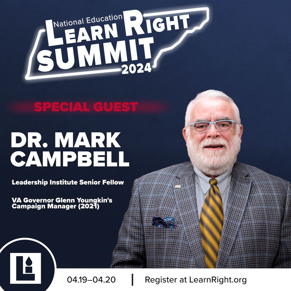 Join Special Guest Dr. Mark Campbell at the #learnright24 Summit in Nashville THIS weekend!

Sign up NOW at learnright.org

 #learnright #lr24 #nashville #tn #education #learnleadwin #learnright #school #schoolboard #usa #leaders #conservative #leadershipinstitute #lead
