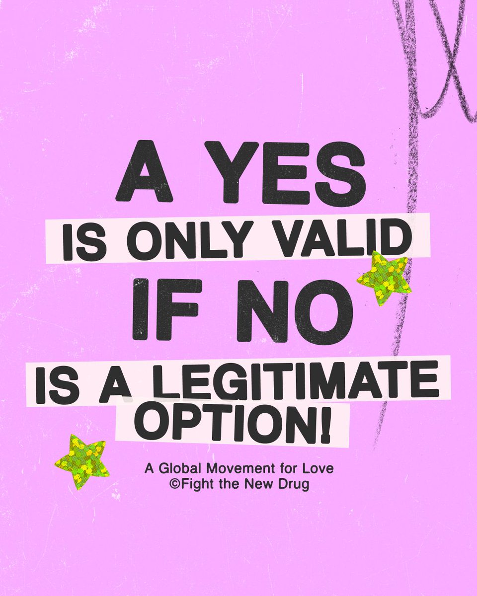 Consent is not negotiable. Join us in supporting this important cause, making a significant impact in the fight against exploitation, and promoting healthy relationships. 🔗 - ftnd.org/4av8SoO #FightTheNewDrug #FightForLove #StopTheDemand #ConsentMatters #Empowerment