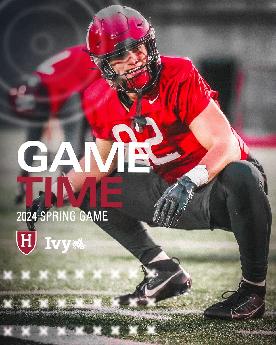 Game Time‼️ 🏈 2024 Spring Game 📍 Cambridge, MA 🏟️ Harvard Stadium ⏰ 11:00 AM #GoCrimson #OneCrimson