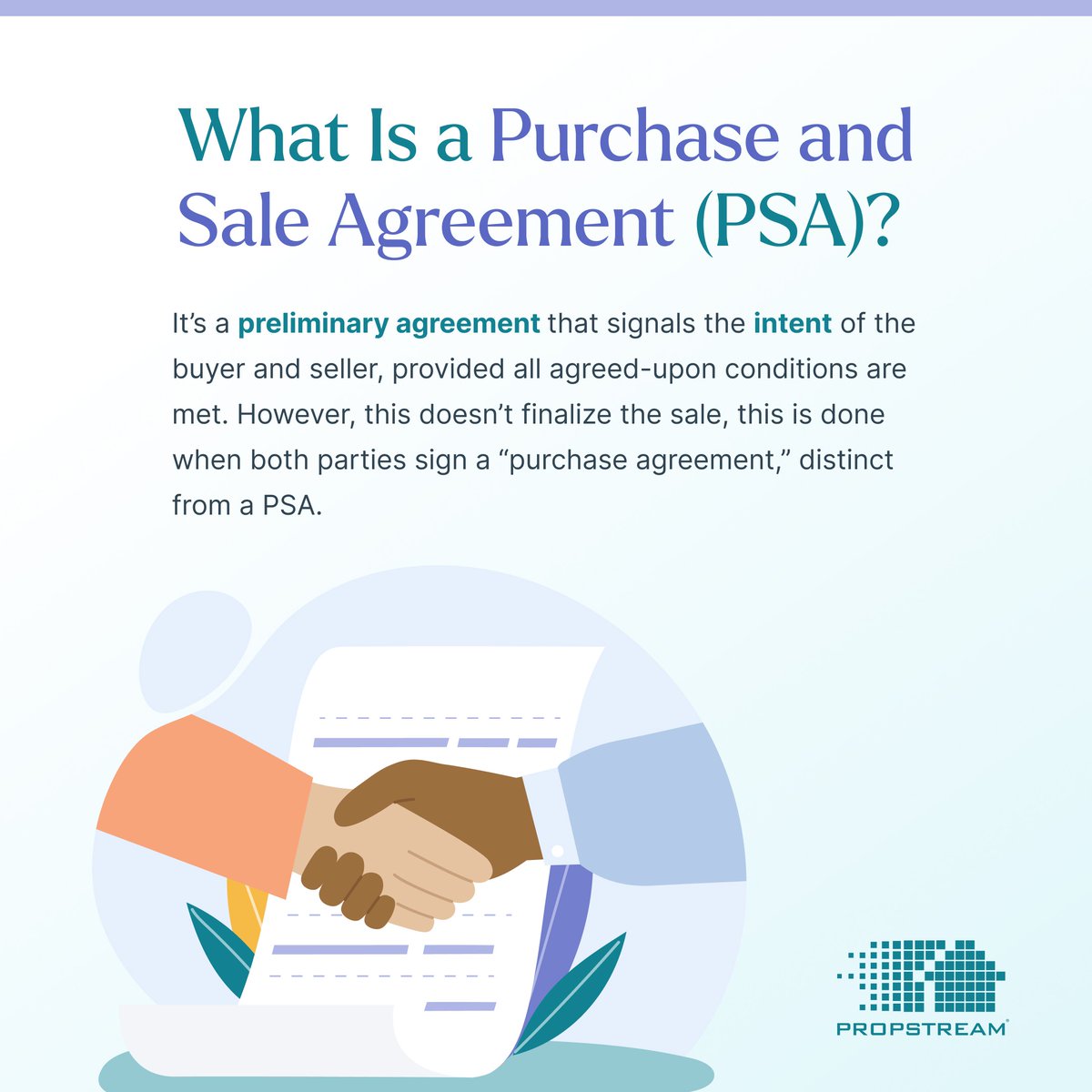 As a real estate investor frequently buying and/or selling real estate, a purchase and sale agreement is a common contract you'll come across. 🖋️ Learn the ins and outs of PSAs in this blog post: hubs.la/Q02tcXSh0