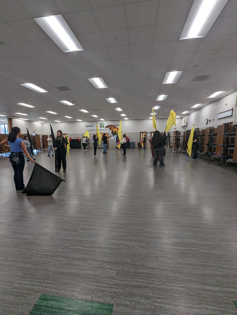 Second week of Guard Club and Clinics! Loving the collaboration that's happening between <a href="/OPS_BryanMiddle/">Bryan Middle</a> and <a href="/OPS_BryanHigh/">Bryan High School</a> students!