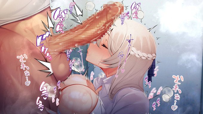 我慢汁まみれの雄くさい皮かむりチ〇ポをの匂いを丁寧に嗅いでから
むっちりベロで皮の中の敏感亀〇をしゃぶり回し、
今にも射〇しそうなガチガチ〇ンポを熱々口腔粘膜で丸々ぶっちゅり食んでくれるマリさんです 