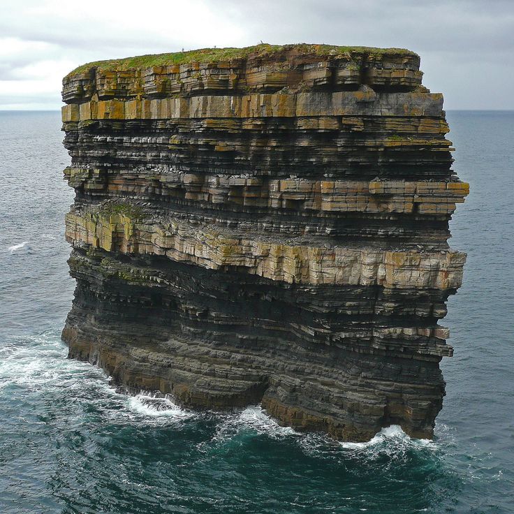 Time, measured in layers. Off the coast of Ireland. NMP.