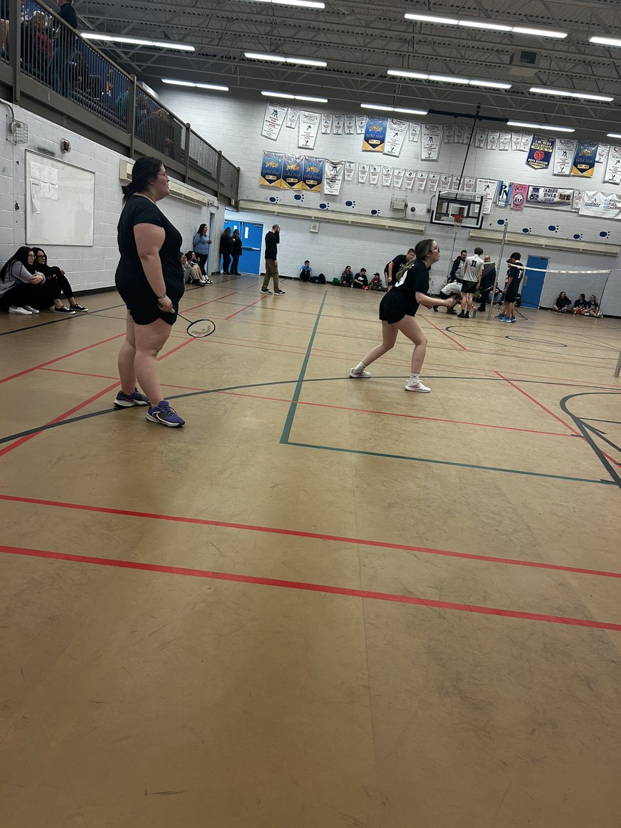 Badminton  qualifiers this past weekend. Our team played hard and Emma brought home some bling for her last year! <a href="/schoolsportsnl/">School Sports NL</a>