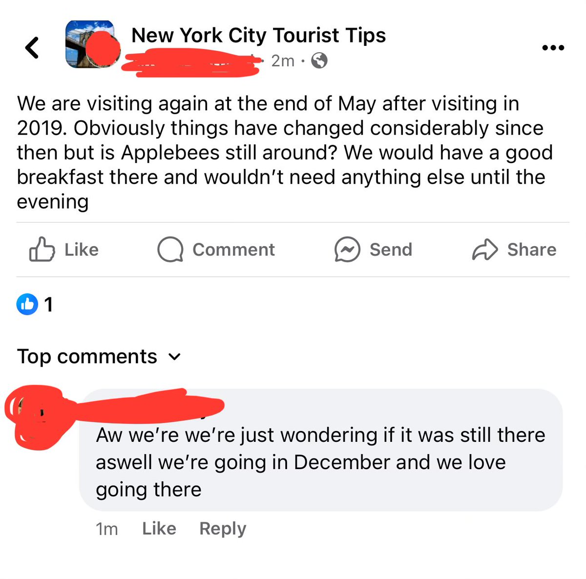 I think we need to shut down tourism from the UK until we figure out what’s going on