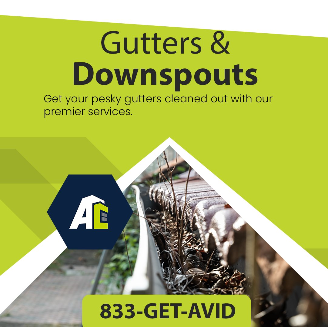Get your gutters looking perfect for the upcoming summer season! 🔥

833-GET-AVID

AvidContractors.com

#AvidContractors #GutterRepair #GutterCleaning #GutterCleaningAtlanta