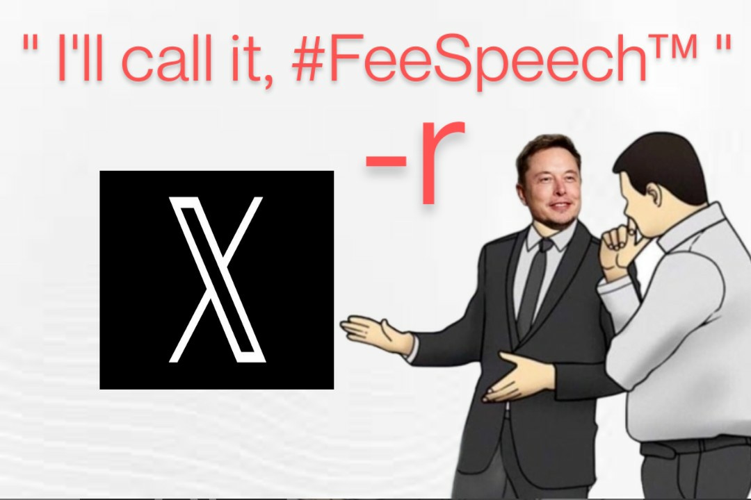 infosec_jcp's tweet image. &quot; I&apos;ll call it, -r, #FeeSpeech™ &quot;