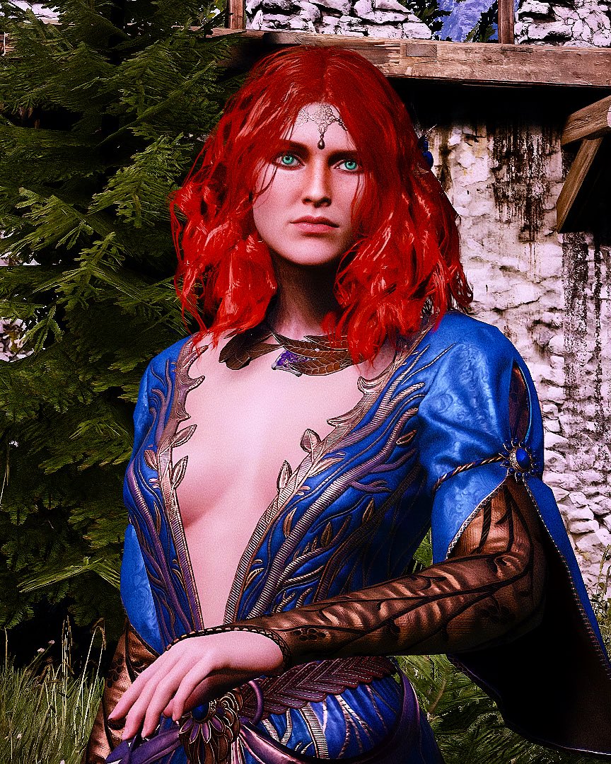 Focused 🫳🏻💙🌸

#witcher3 #trissmerigold