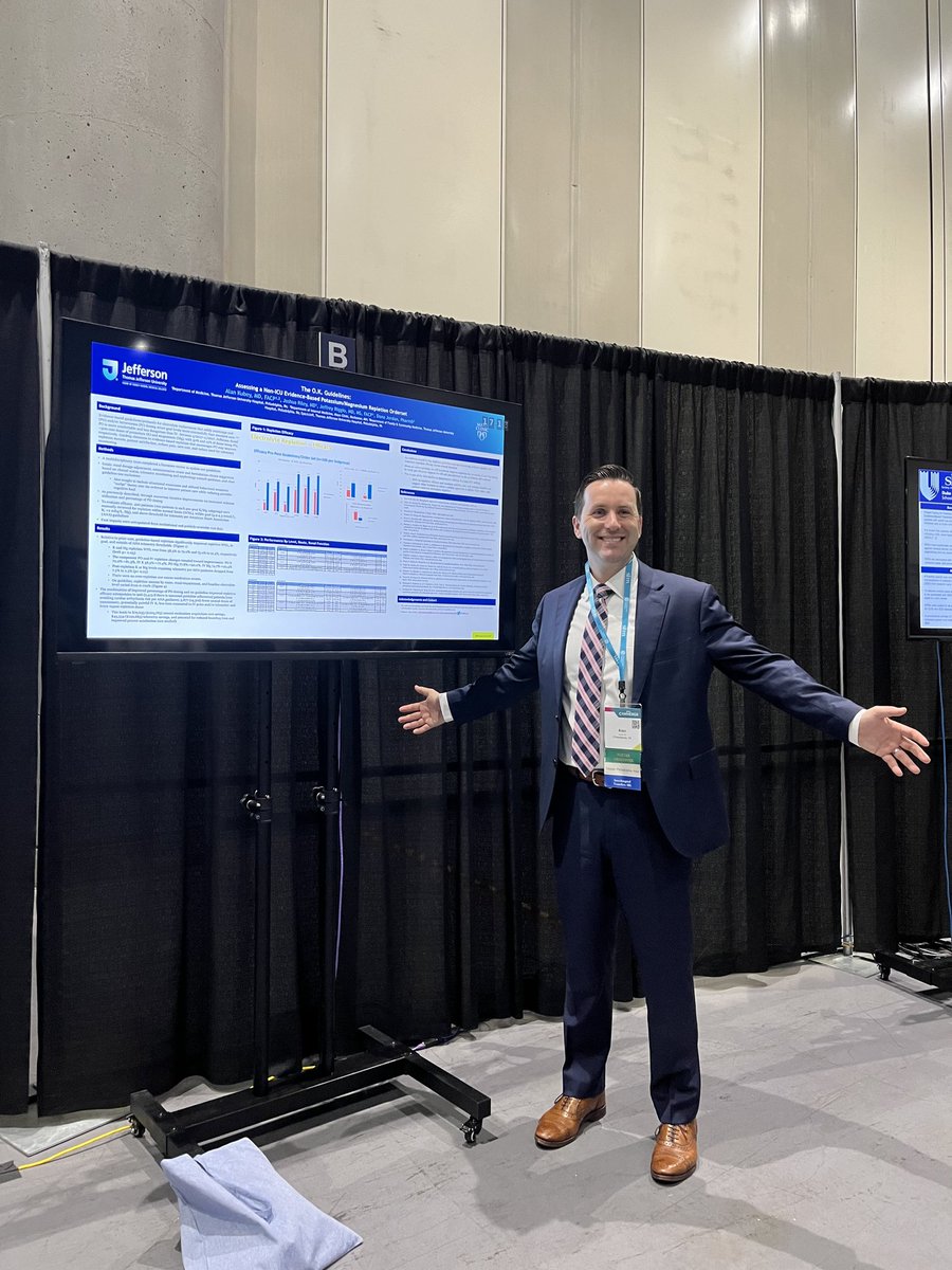 @JeffersonUniv @TJUHospital @JoshuaAMarksMD1 @ResearchAtJeff @JeffAcCommons @JeffMedChiefs Final 1120A @SocietyHospMed #SHMConverge2024 slot, inspired by @sharon_inouye & @FutureDocs, I presented our @TJUHospital #SleepSmart  score validation to identify low-risk medsurg/tele pts to prioritize for sleep & high-risk patients for eval. TL;DR EDI=good  AUC 0.93 #EBM 🧵...