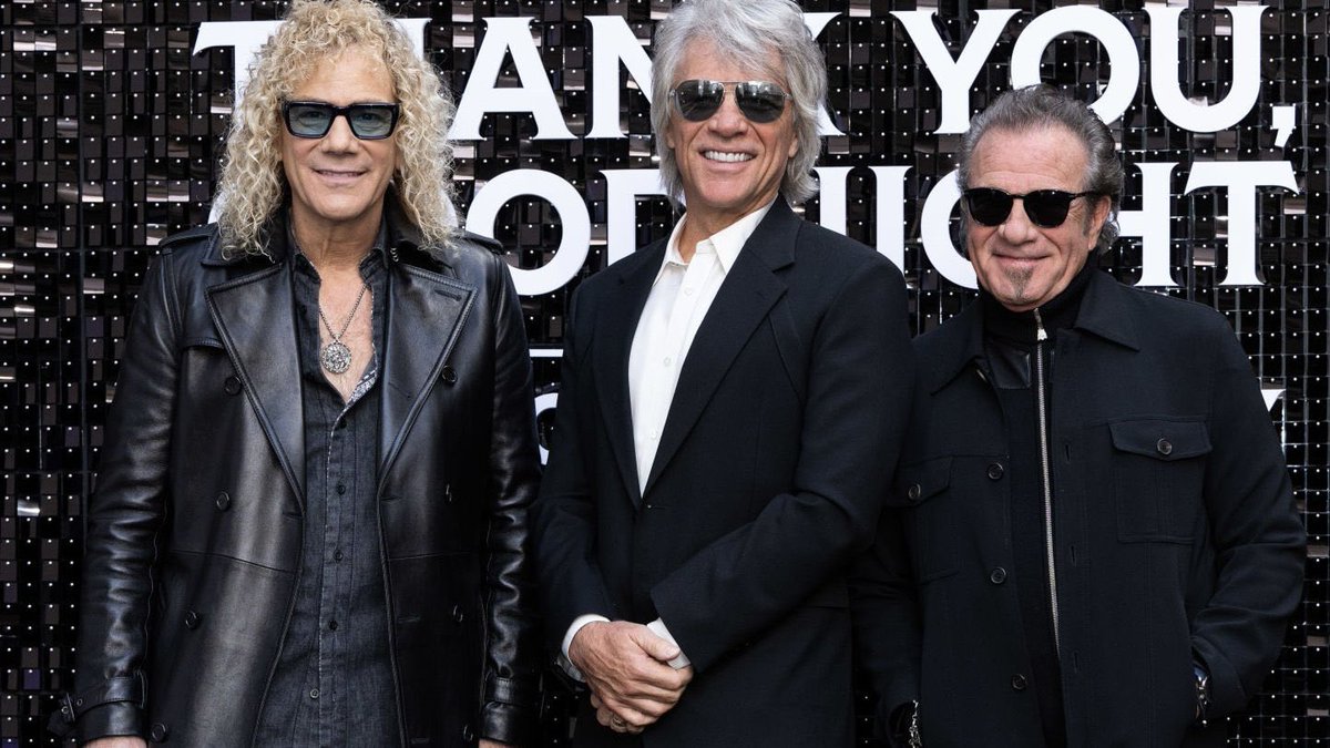 So proud of these guys 40 years & standing strong #BonJovi