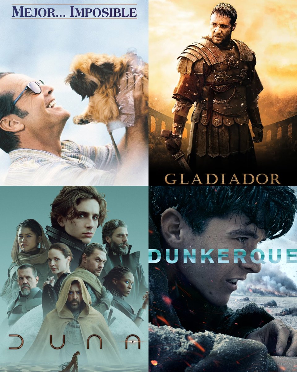 ¿Qué tienen en común estas 4 películas? Sus bandas sonoras fueron compuestas por el gran Hans Zimmer 👏